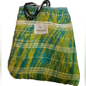 Soruka Tie-Dye Light Fabric Tote Dust Bag, Shopping Bag, Recycled Materials New